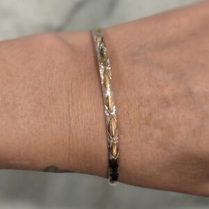 Womens 925 10k Plated Bracelet